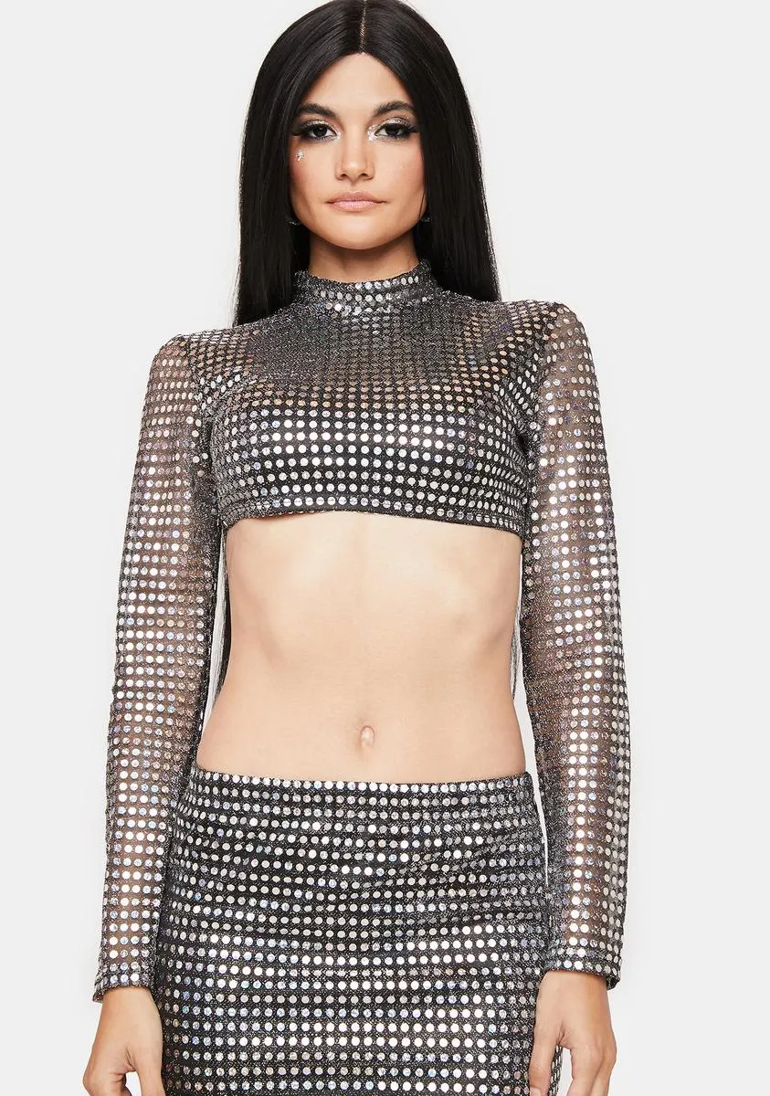 She Should Be There Crop Top sold by Dolls Kill