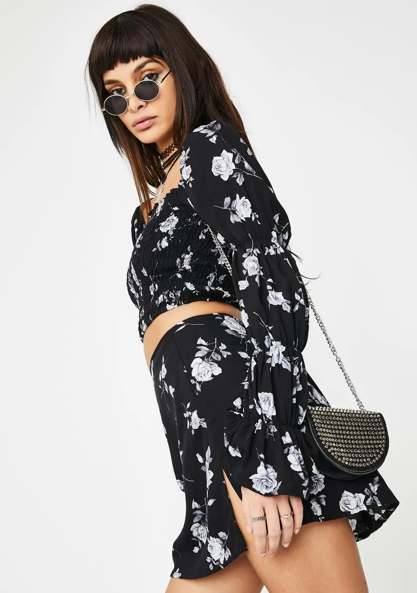 Floral Sheny Mini Skirt sold by Dolls Kill product image thumbnail 2