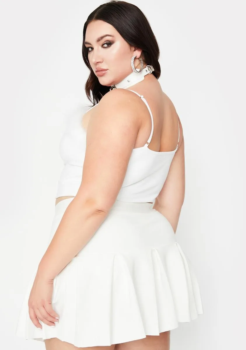 Plus Pure Wicked Scholar Pleated Mini Skirt sold by Dolls Kill product image thumbnail 4