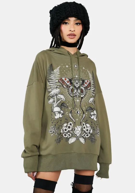 Illuminate Your Mind Graphic Hoodie sold by Dolls Kill