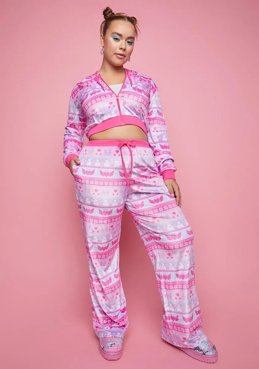 Plus One I Adore Velour Hoodie sold by Dolls Kill product image thumbnail 3