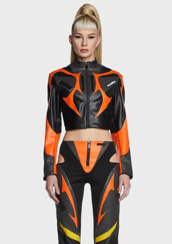 x NFS Moto Jacket sold by Dolls Kill