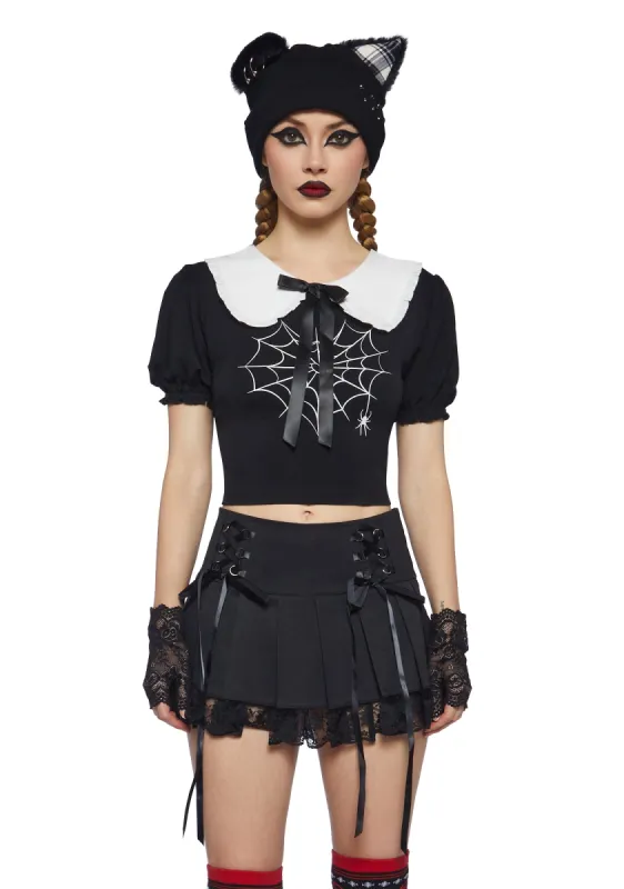Tangled Tales Crop Top sold by Dolls Kill