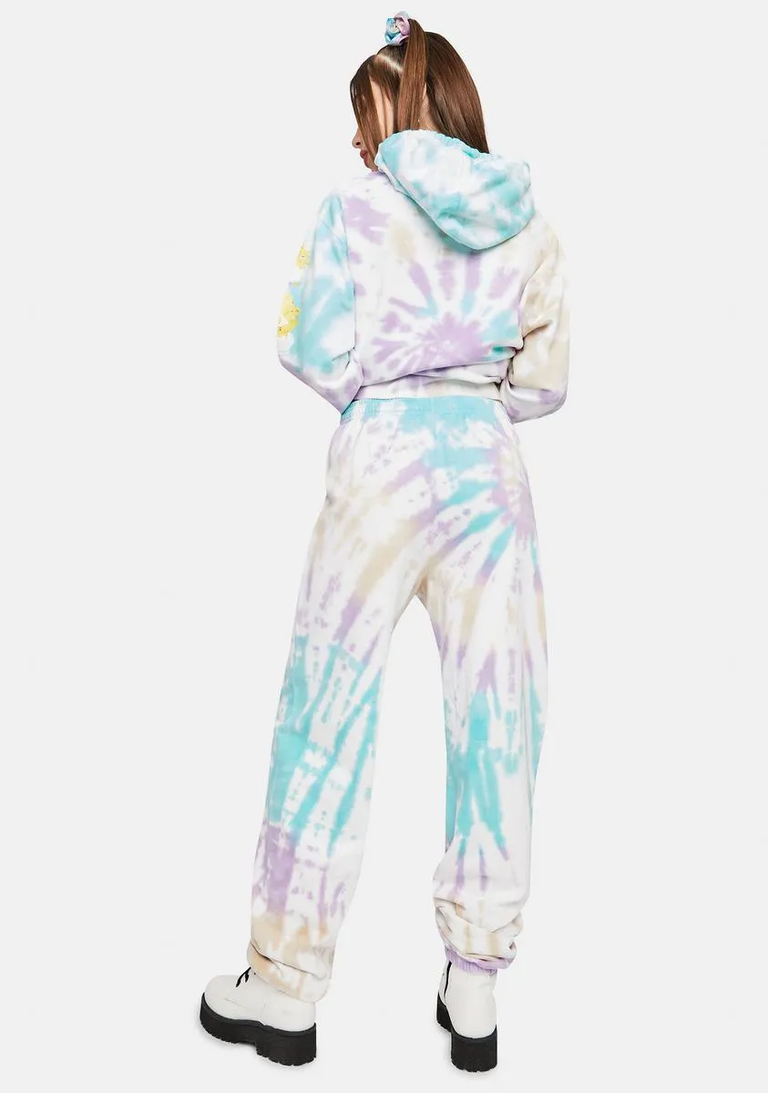 Be The Good Tie Dye Sweatpants sold by Dolls Kill product image thumbnail 4