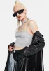 Heather Chill Lies Crop Tank Top sold by Dolls Kill