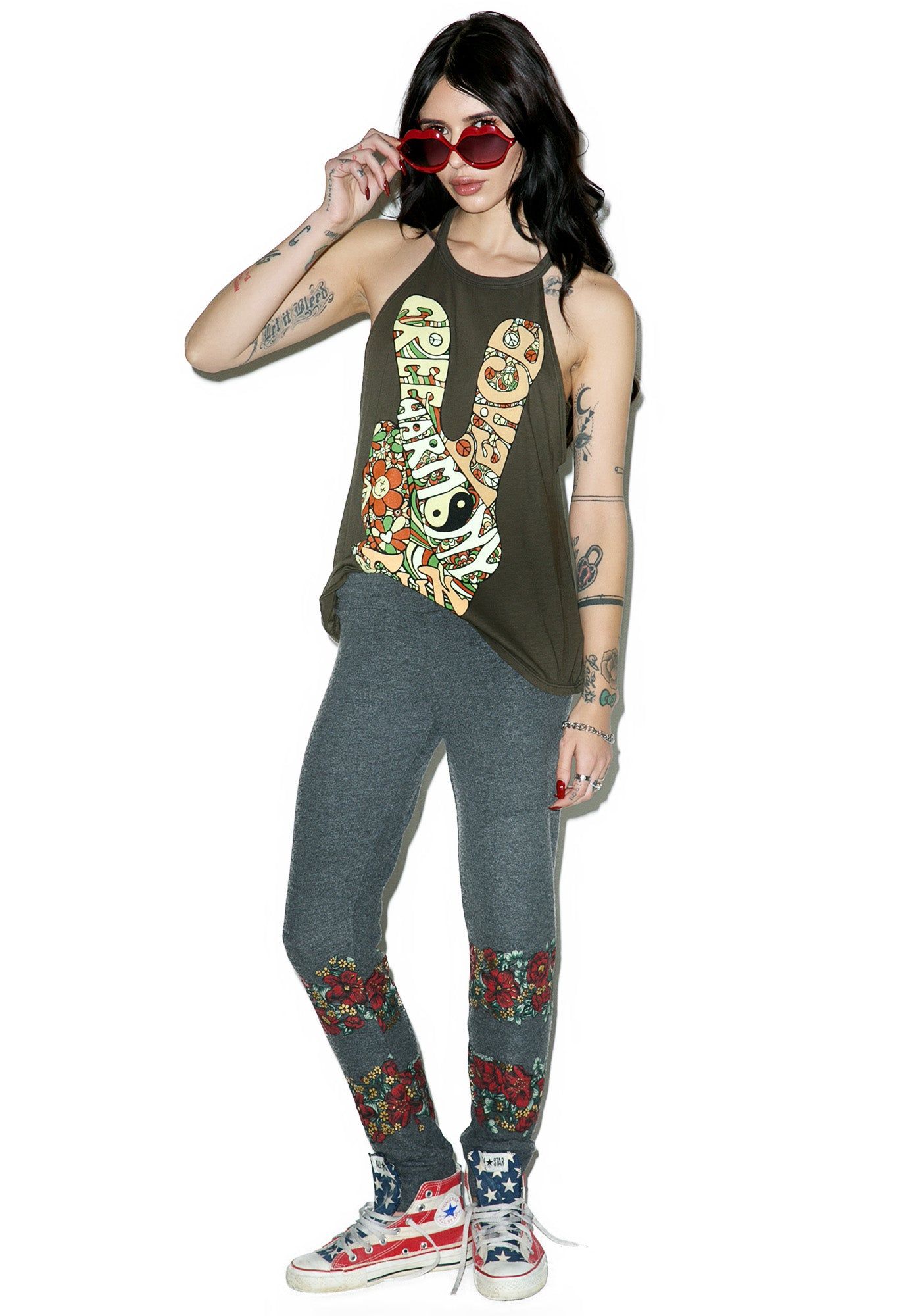 Floral Kizzy Sweatpant sold by Dolls Kill product image thumbnail 2