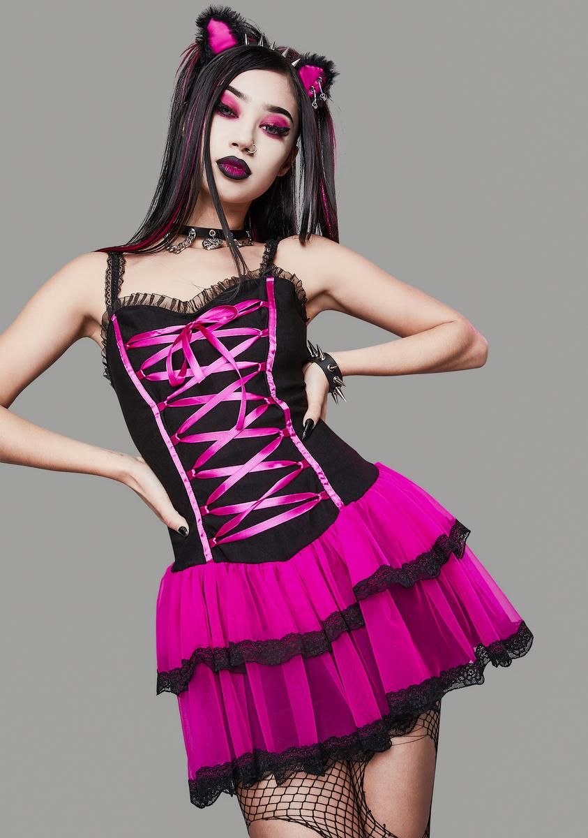 Bring Me To Life Corset Dress sold by Dolls Kill