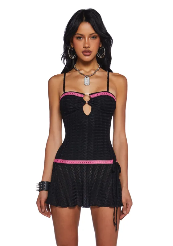 Here To Party Mini Dress sold by Dolls Kill