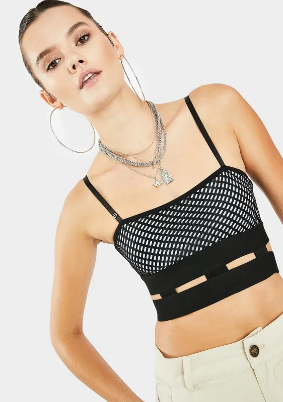 Grey Y2K Crop Top sold by Dolls Kill