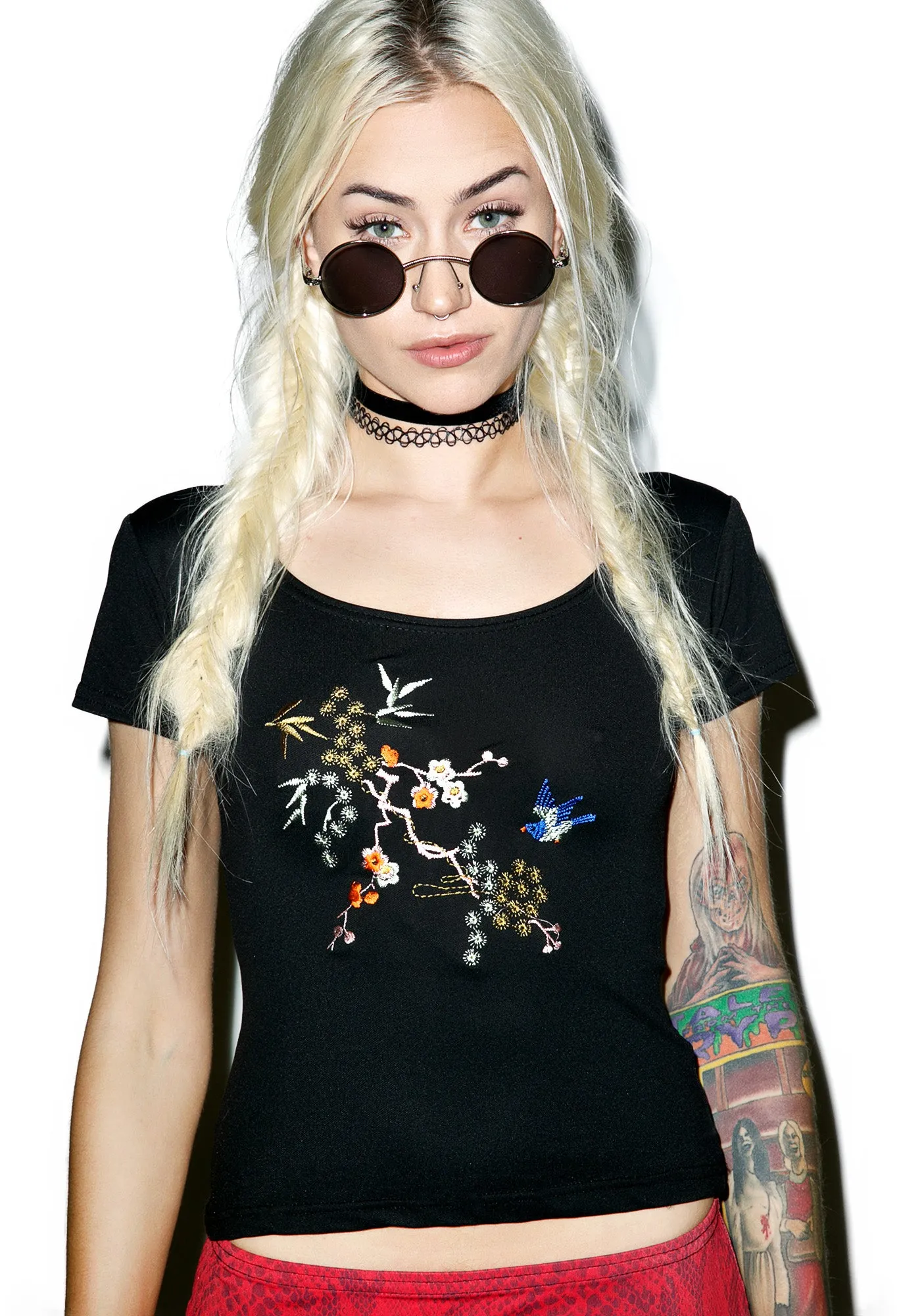 Cherry Blossom Tee sold by Dolls Kill product image thumbnail 5