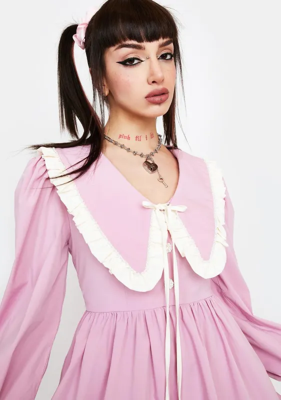 Farmyard Collar Mini Dress sold by Dolls Kill