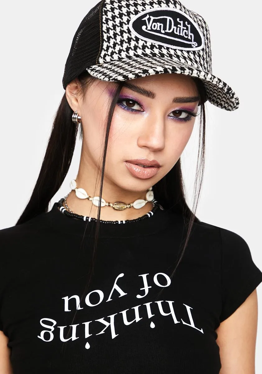 Thinking Of You Crop Tee sold by Dolls Kill product image thumbnail 2