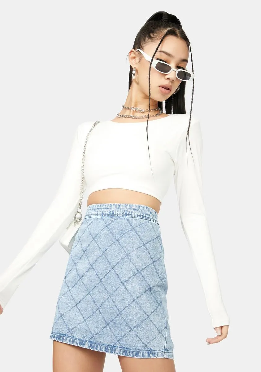 Chill With Or Without You Cutout Crop Top sold by Dolls Kill product image thumbnail 2