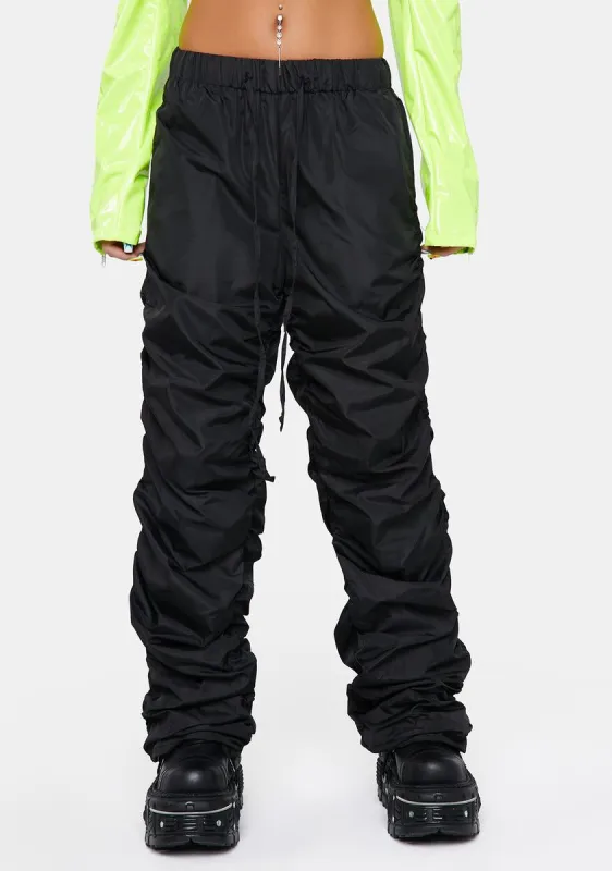 Midnight Martian Invasion Shirred Pants sold by Dolls Kill