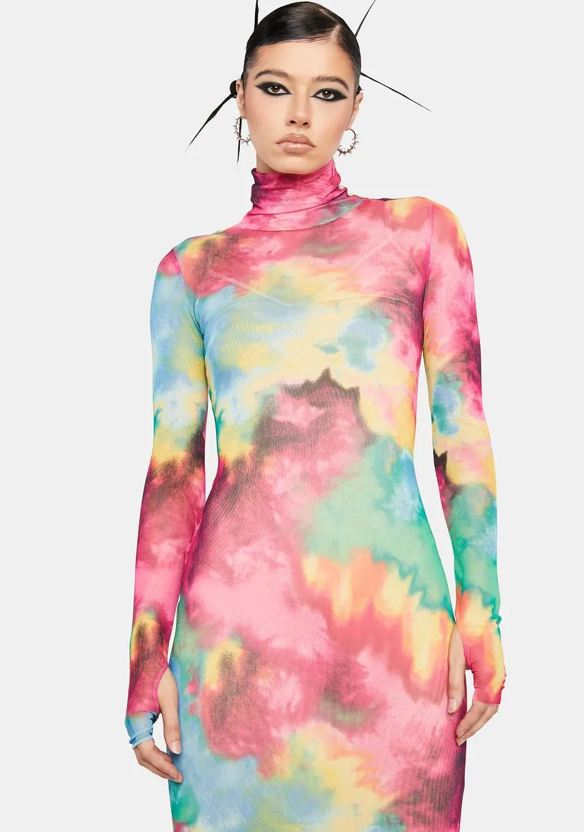 Shailene Mesh Midi Dress sold by Dolls Kill product image thumbnail 2