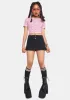 Butterfly Monogram Crop Top sold by Dolls Kill