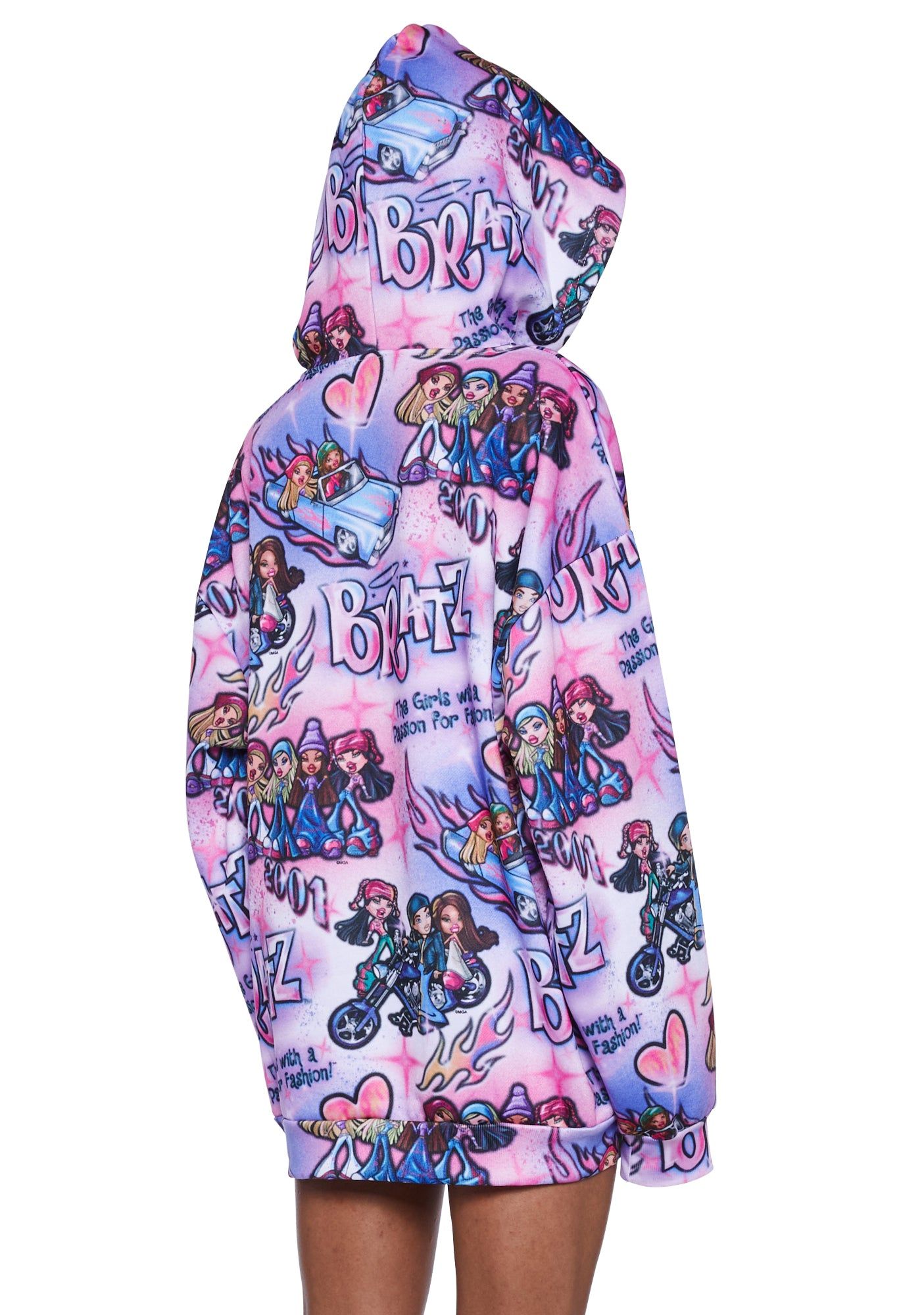 Hot N' Unbothered Oversized Hoodie sold by Dolls Kill product image thumbnail 4