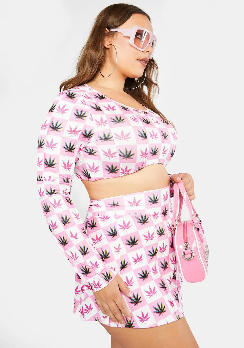 Plus Higher Games Checkered Skirt Set sold by Dolls Kill product image thumbnail 2