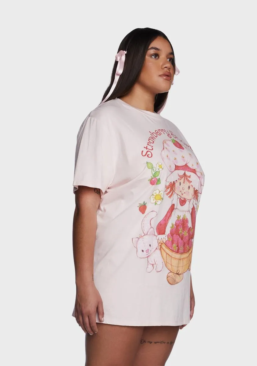 Plus Life Is Delicious Oversized Tee sold by Dolls Kill product image thumbnail 3