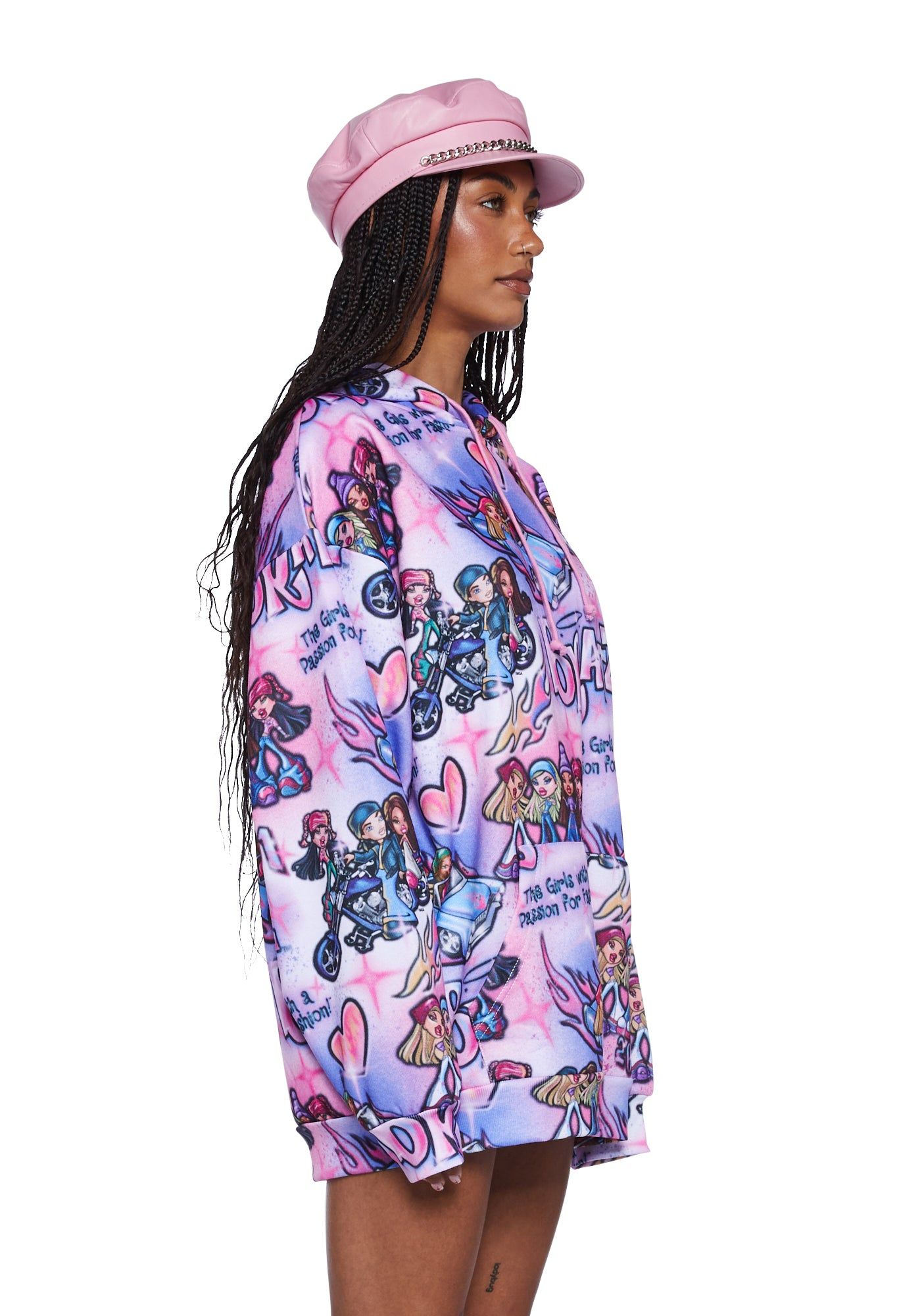 Hot N' Unbothered Oversized Hoodie sold by Dolls Kill product image thumbnail 3