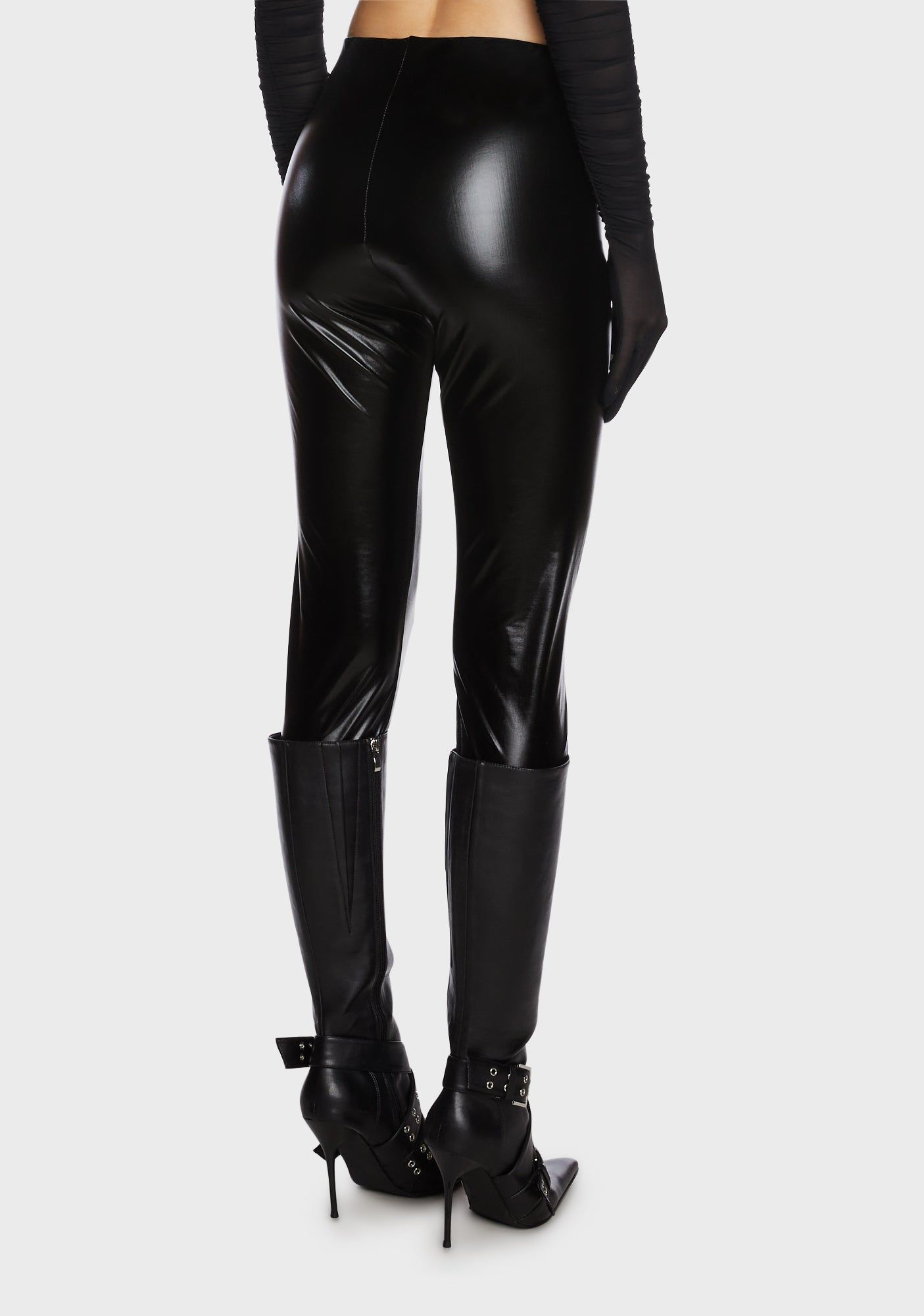 Darkwave Vision Vinyl Leggings sold by Dolls Kill product image thumbnail 3