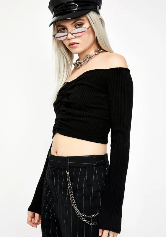 Too Trill Crop Top sold by Dolls Kill