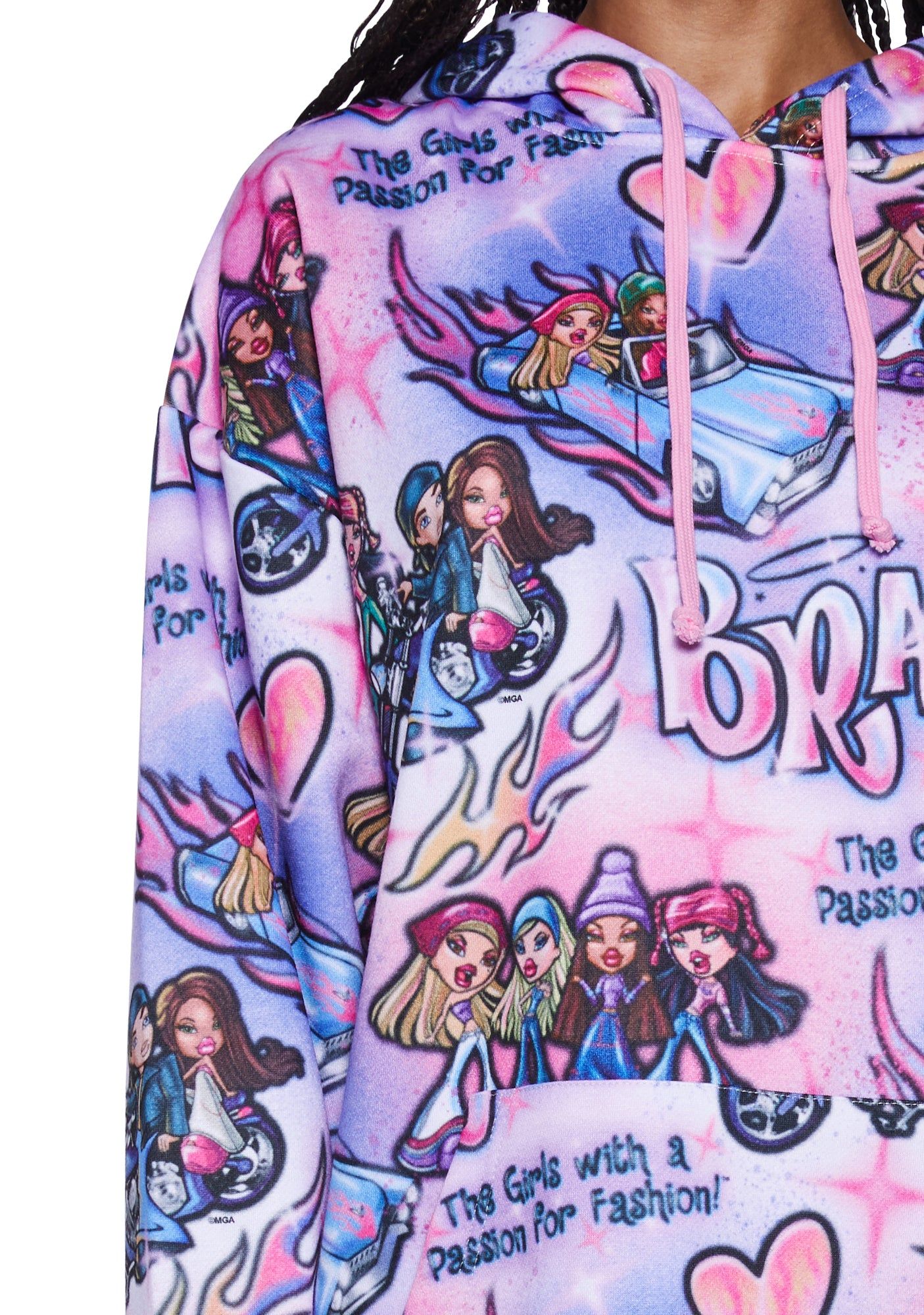 Hot N' Unbothered Oversized Hoodie sold by Dolls Kill product image thumbnail 5