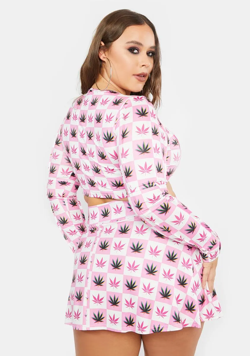 Plus Higher Games Checkered Skirt Set sold by Dolls Kill product image thumbnail 4