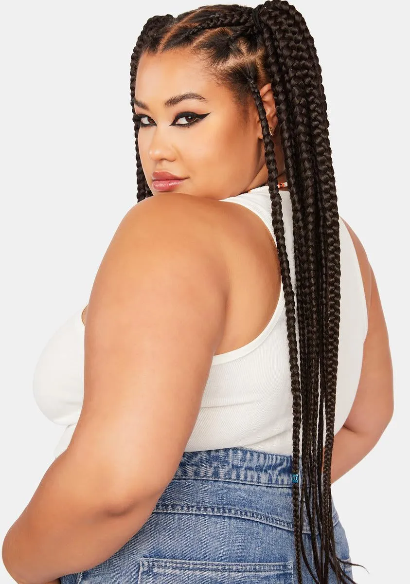 Plus Creature Of Habit Cropped Tank sold by Dolls Kill product image thumbnail 4