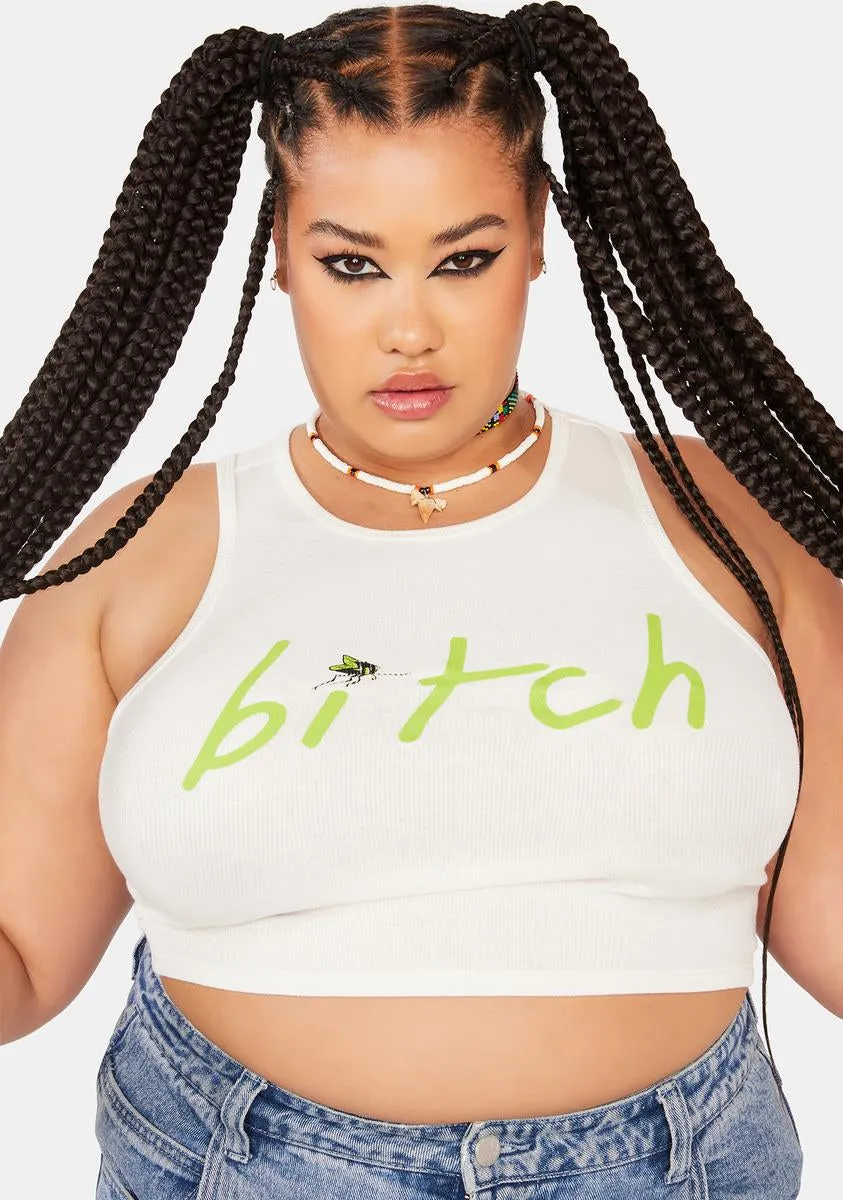 Plus Creature Of Habit Cropped Tank sold by Dolls Kill