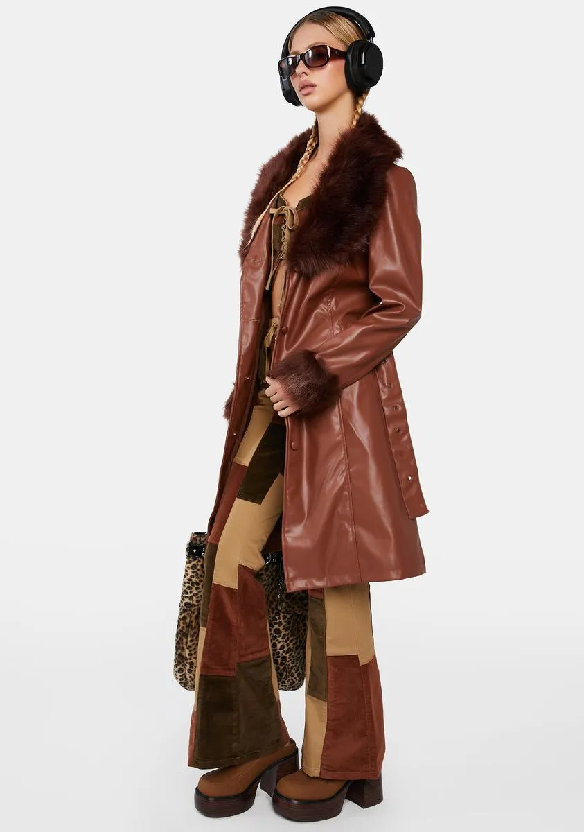 Soundtrack To My Life Trench Coat sold by Dolls Kill product image thumbnail 3