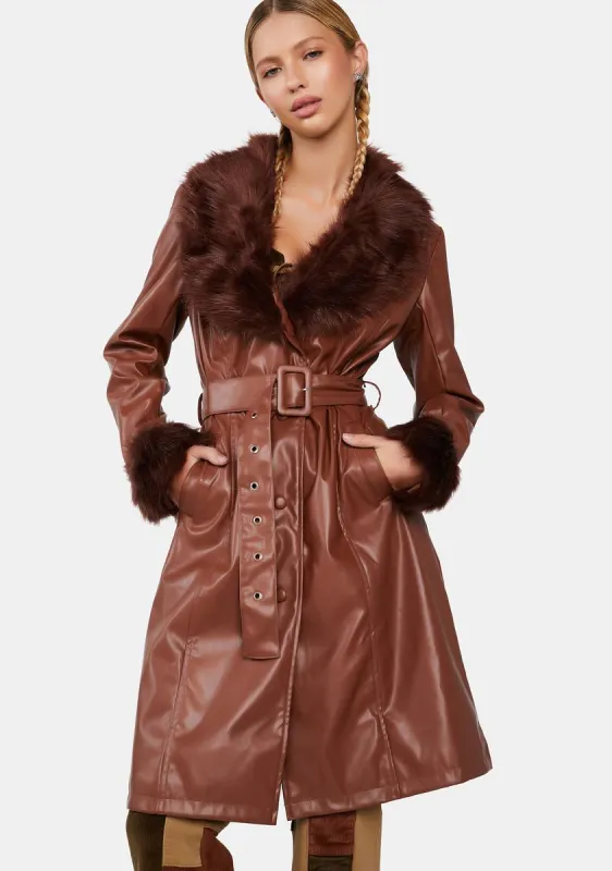 Soundtrack To My Life Trench Coat sold by Dolls Kill