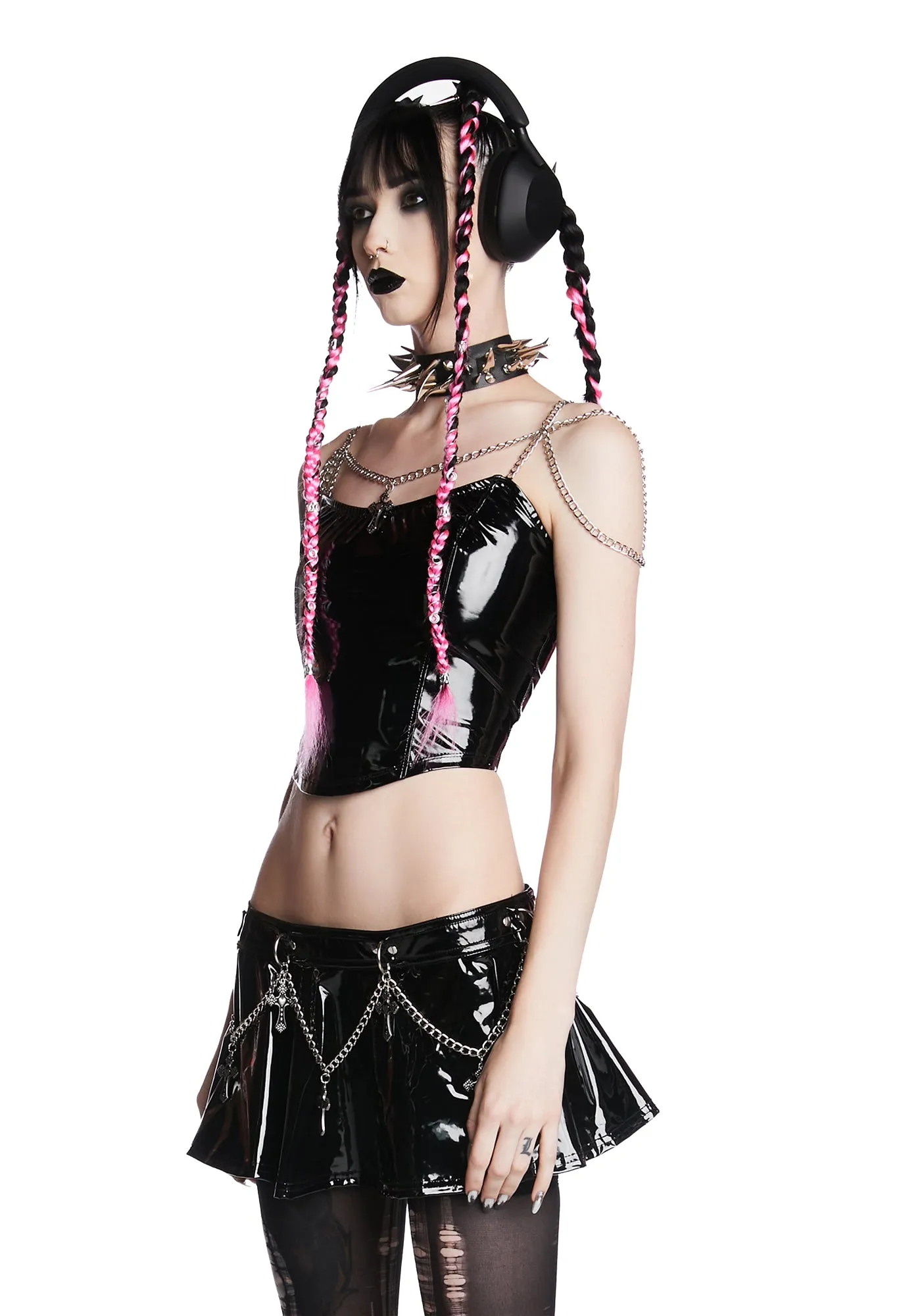 Sinfully Sacred Corset Top sold by Dolls Kill product image thumbnail 4