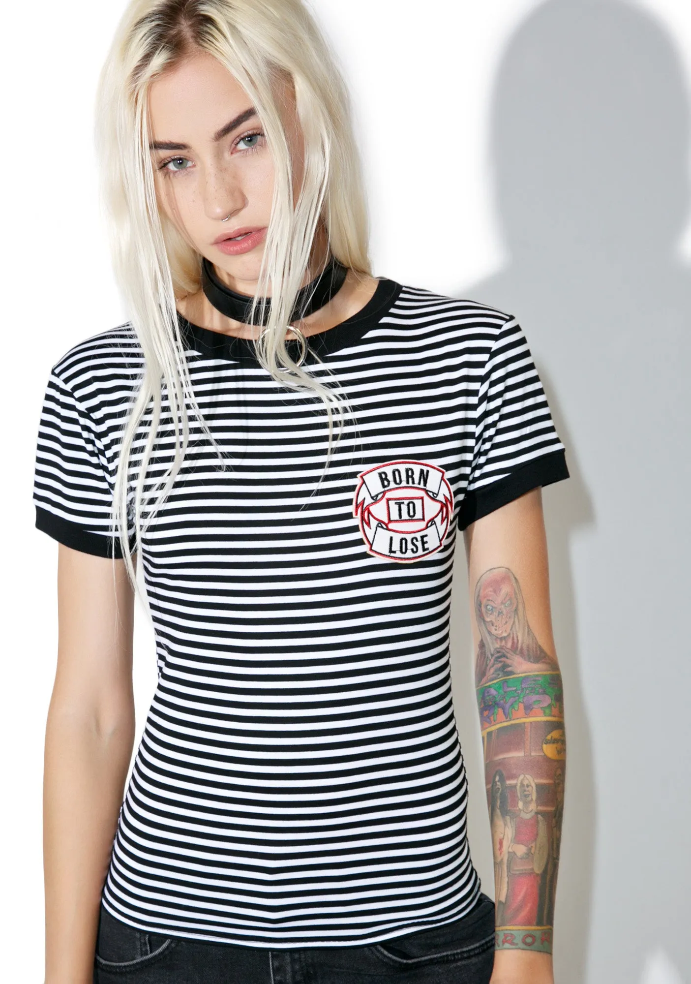 Down And Out Tee sold by Dolls Kill product image thumbnail 5