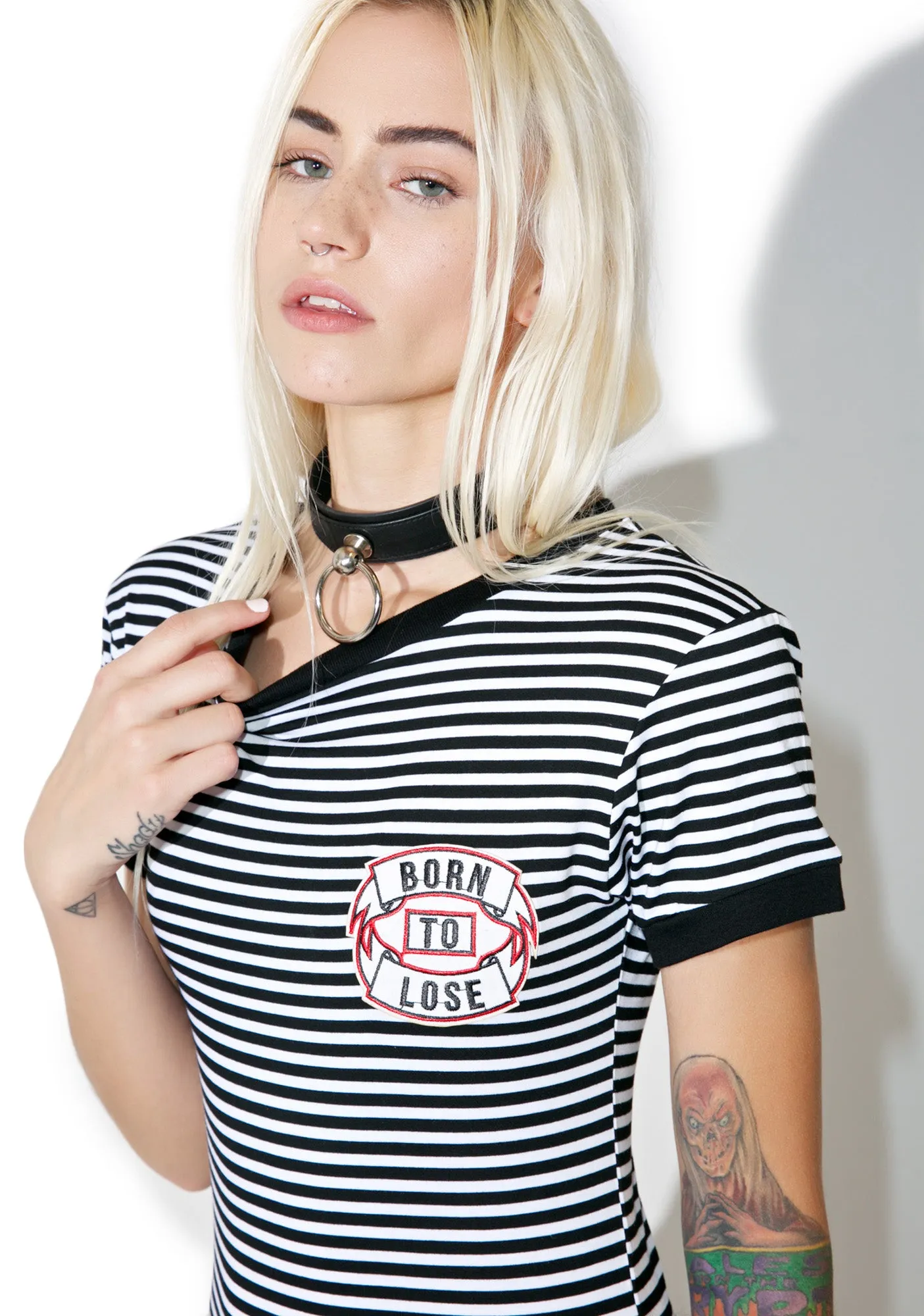 Down And Out Tee sold by Dolls Kill product image thumbnail 4