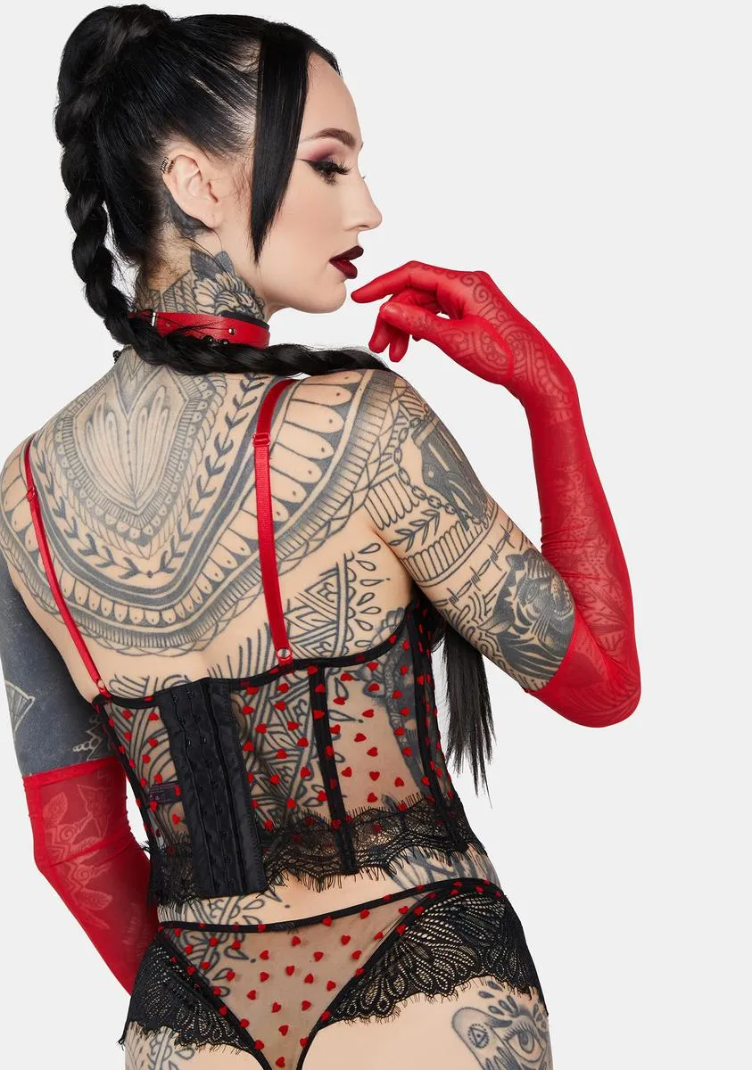 Passion Hour Bustier Set sold by Dolls Kill product image thumbnail 4