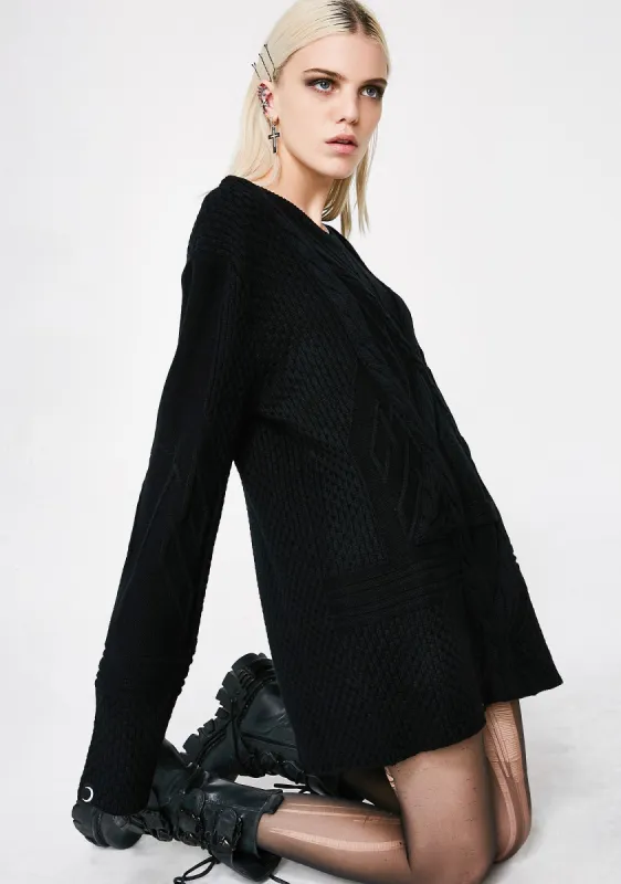 Magnus Knit Sweater made by Killstar