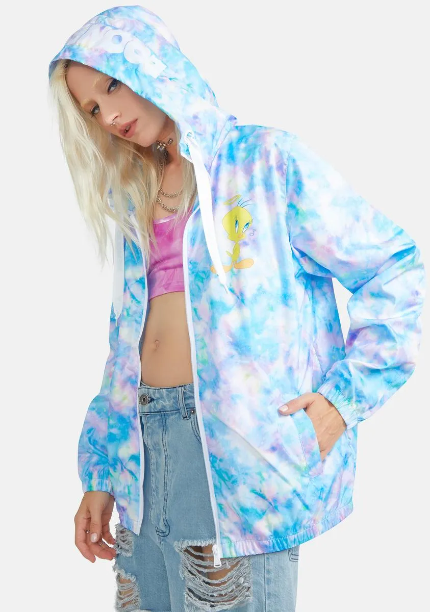 X Looney Tunes Tweety Windbreaker sold by Dolls Kill product image thumbnail 2