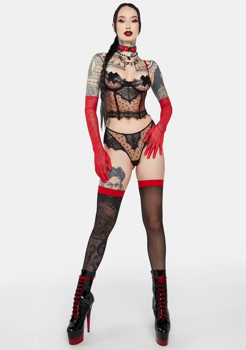 Passion Hour Bustier Set sold by Dolls Kill product image thumbnail 3