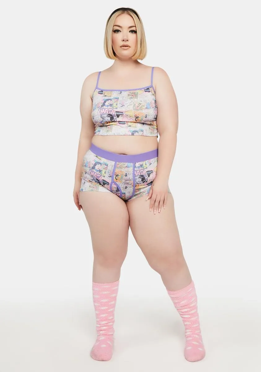 Plus Flippin' Pages Tank Top sold by Dolls Kill product image thumbnail 2