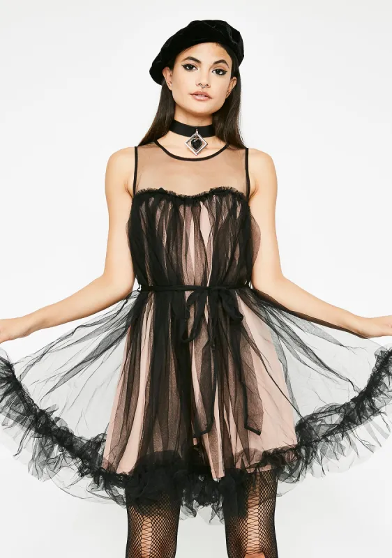 Romantic Splendor Tulle Dress sold by Dolls Kill