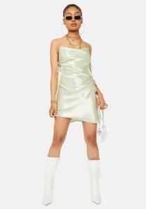 Fierceness Excluded Side Cut Out Mini Dress sold by Dolls Kill