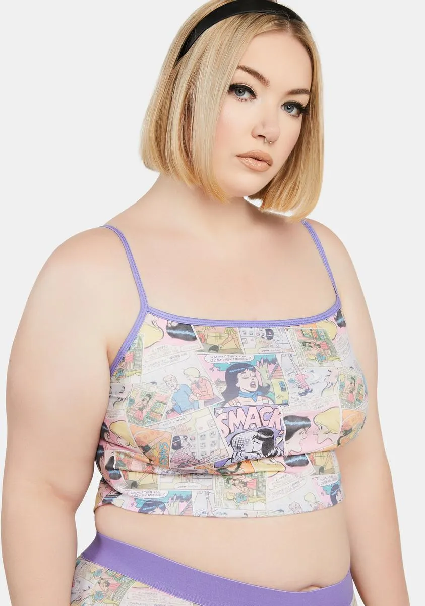 Plus Flippin' Pages Tank Top sold by Dolls Kill product image thumbnail 3