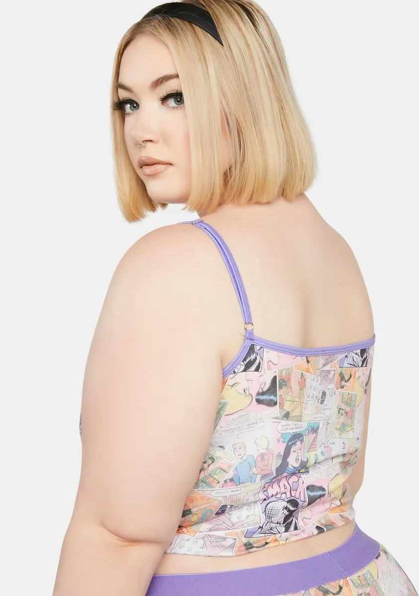 Plus Flippin' Pages Tank Top sold by Dolls Kill product image thumbnail 4