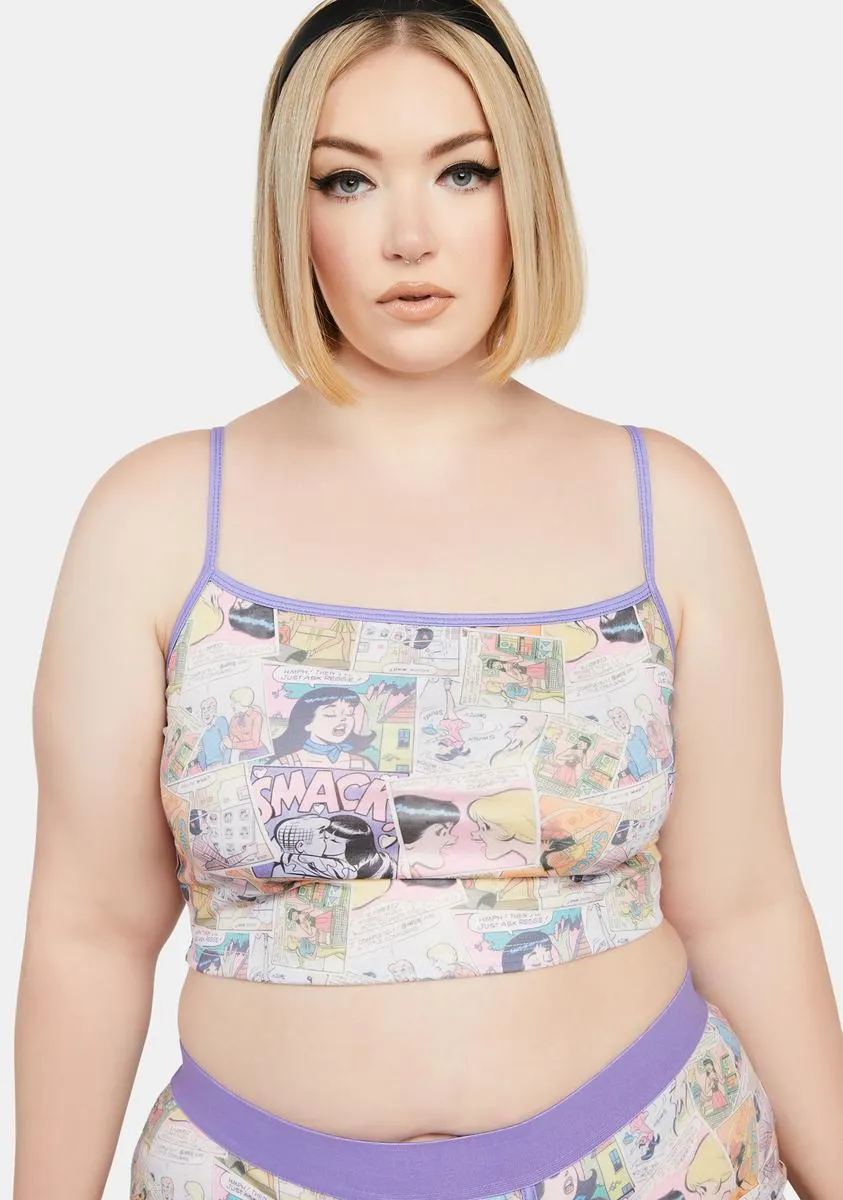 Plus Flippin' Pages Tank Top sold by Dolls Kill