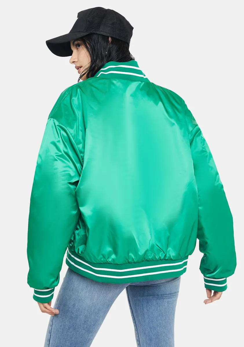Boston Baseball Jacket sold by Dolls Kill product image thumbnail 4