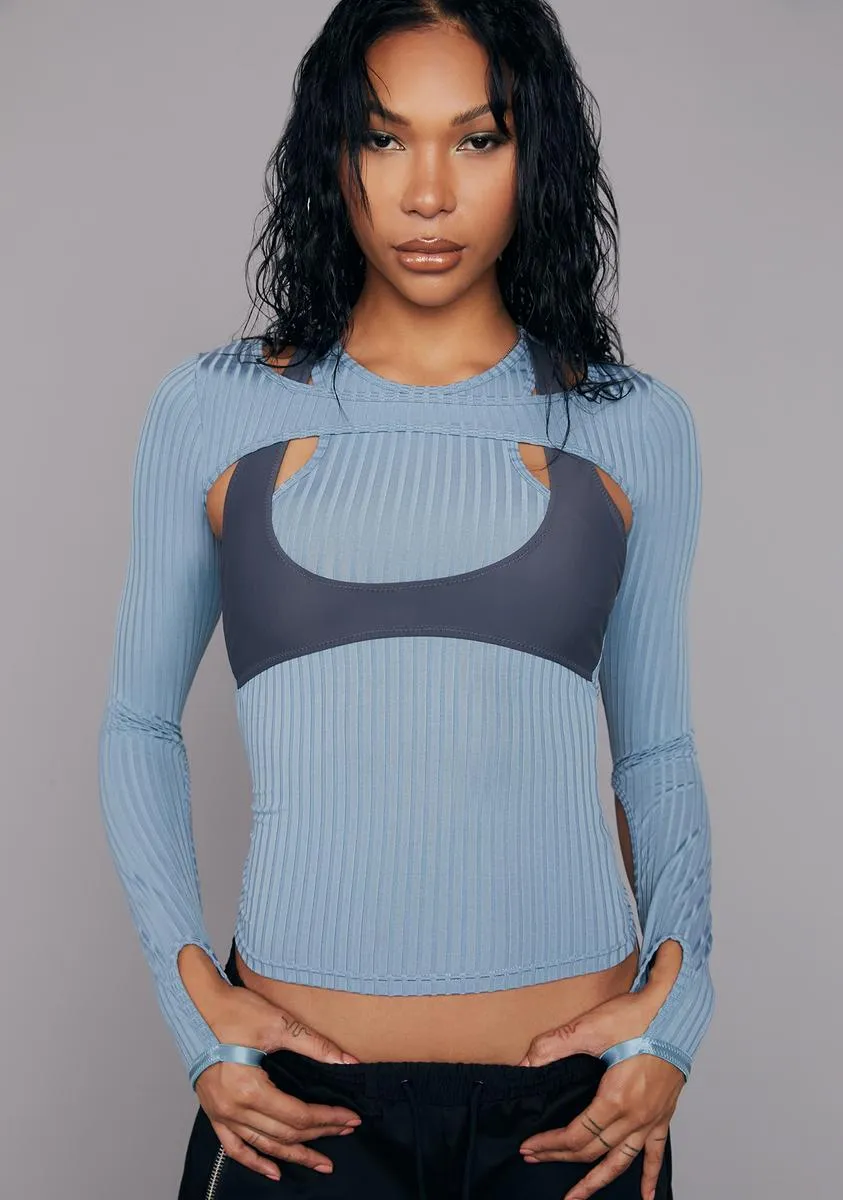 I'm On Your Mind Long Sleeve Top sold by Dolls Kill