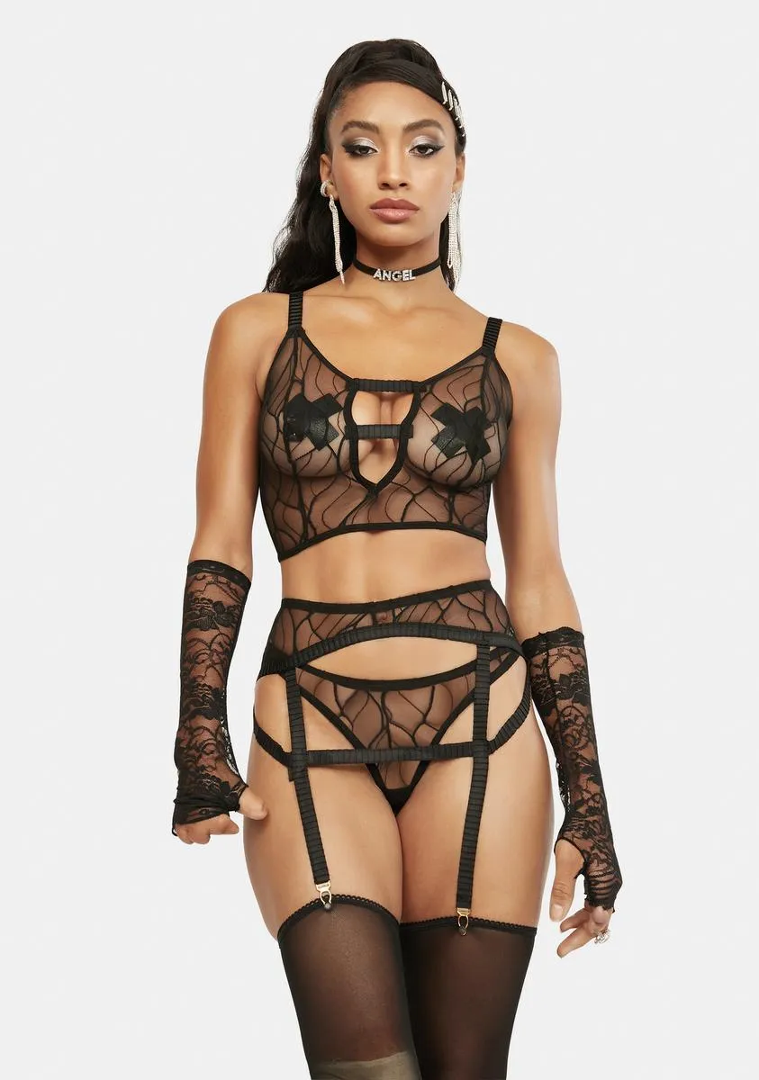Made To See Lingerie Set sold by Dolls Kill