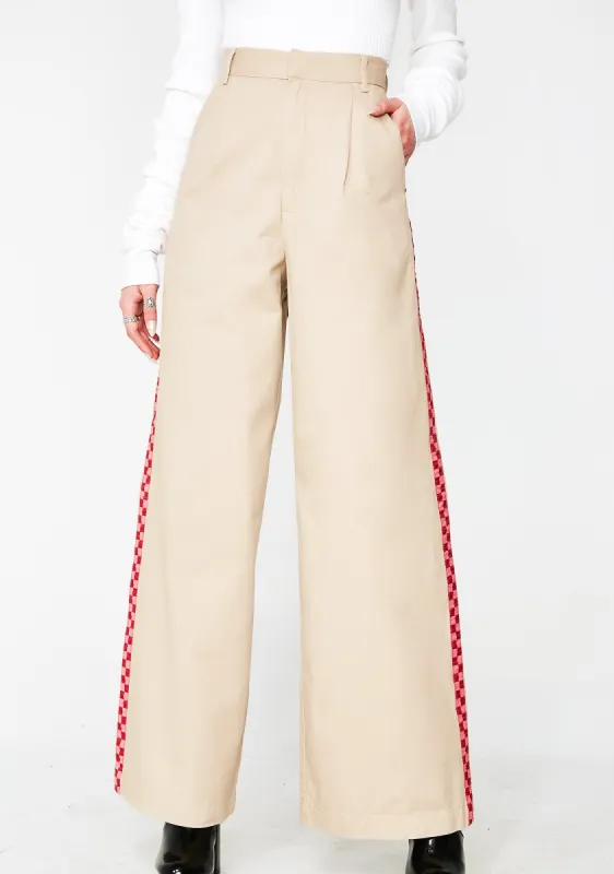 Wide Leg Cargo Pants sold by Dolls Kill