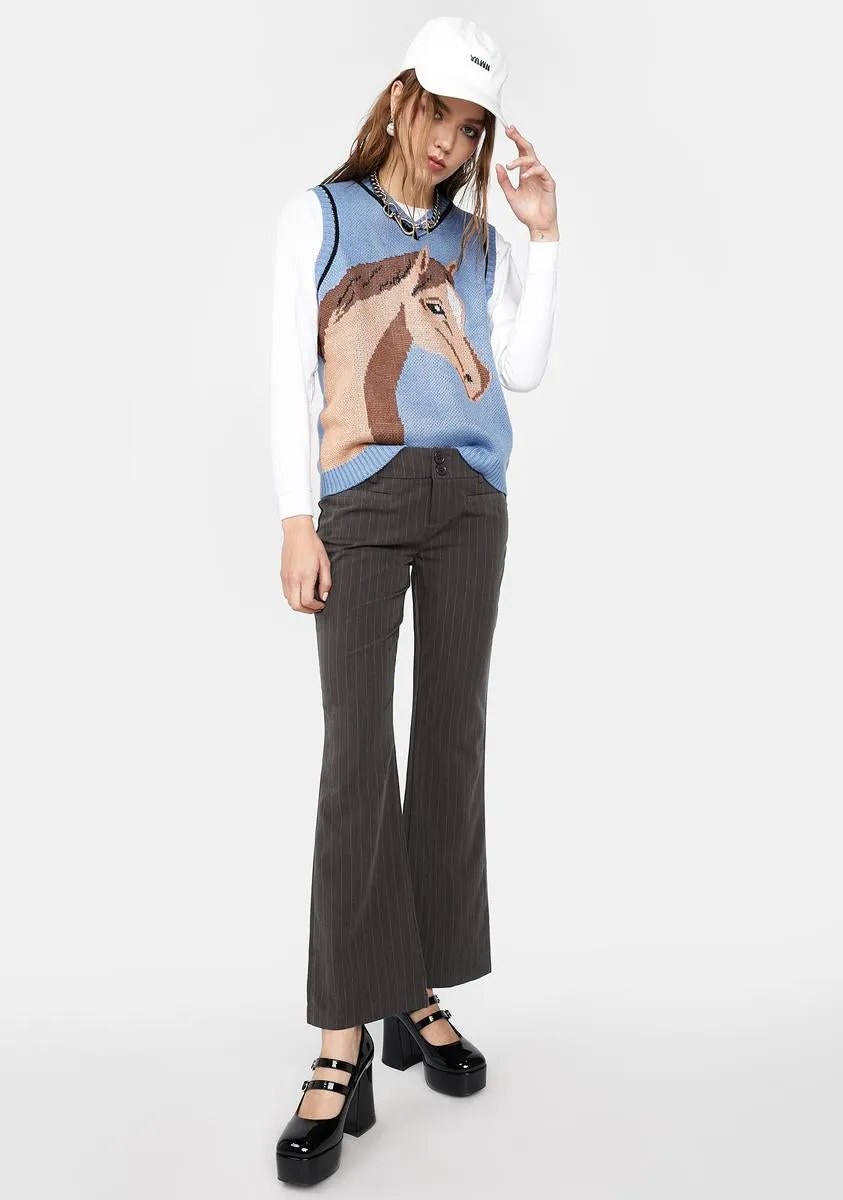 Trade Off Pinstripe Pants sold by Dolls Kill product image thumbnail 2